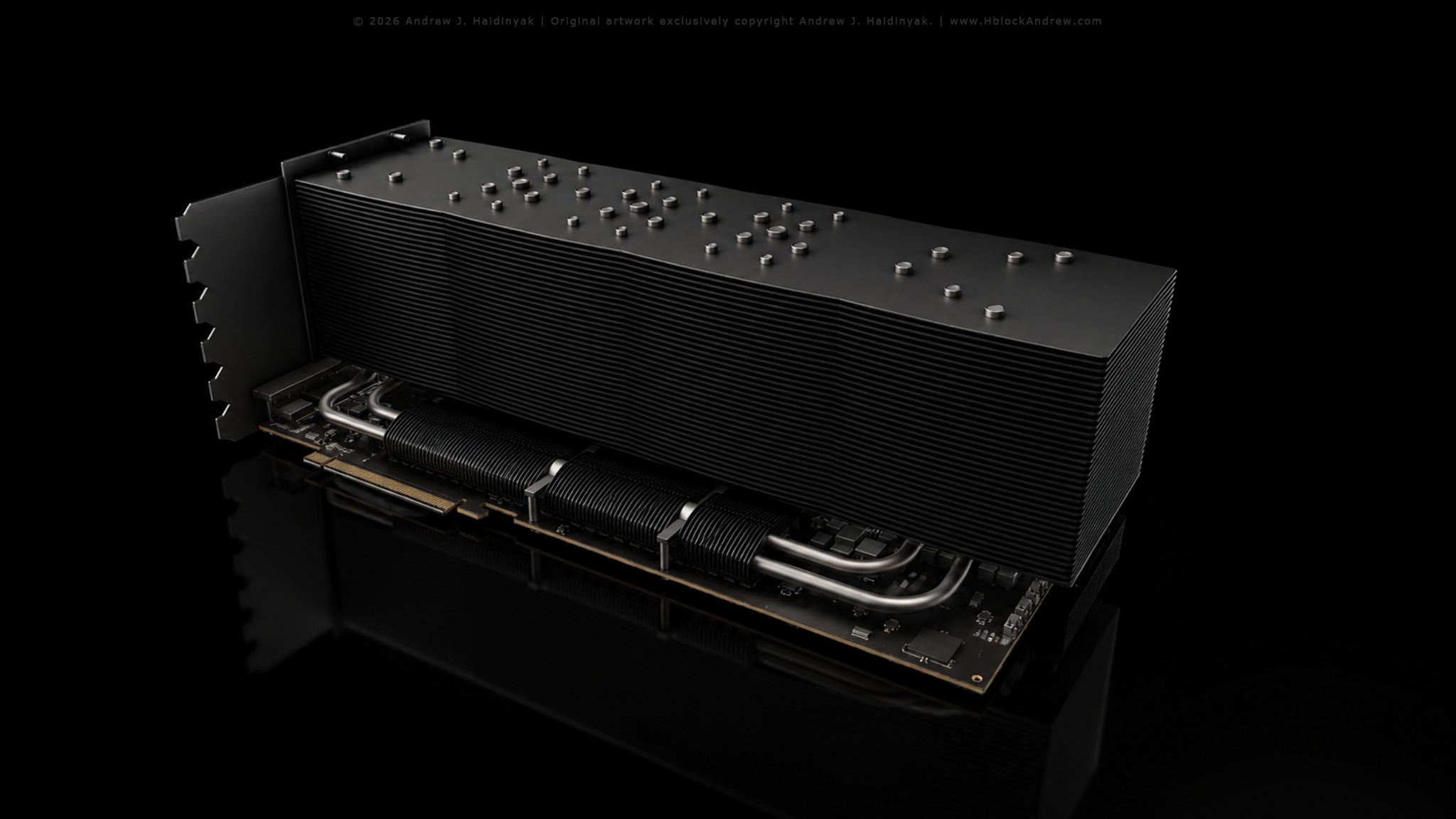 PHAETON heat sink design render