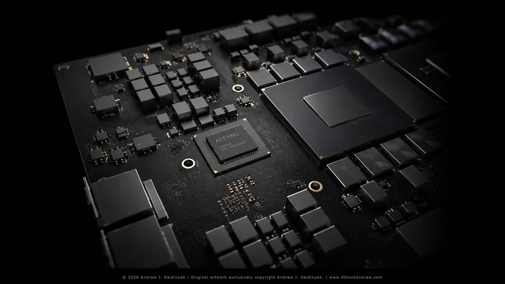 PHAETON AI Sync close-up render